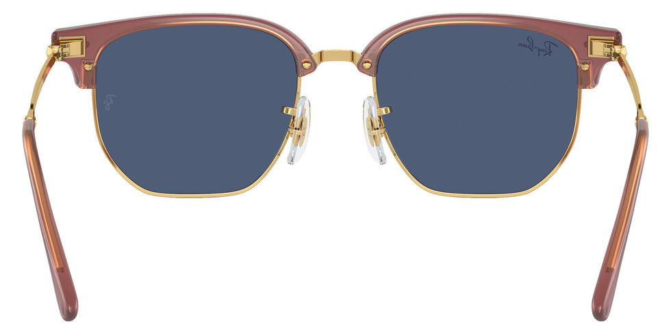 Ray-Ban RB9116S New Clubmaster 715680 47 - Opal Pink on Gold / Dark Blue #id:rj9116s715680_s:100115