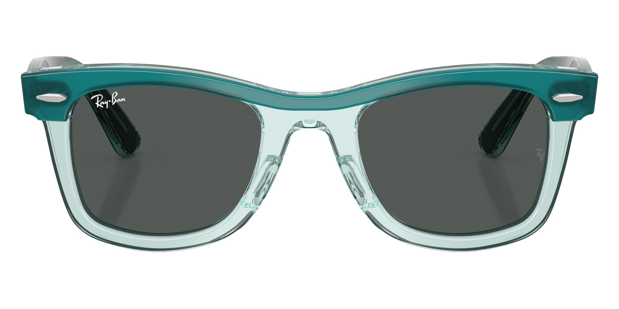 Ray-Ban RB9140S Mini Street Neat 721387 45 - Green Transparent #id:rj9140s721387_s:104100