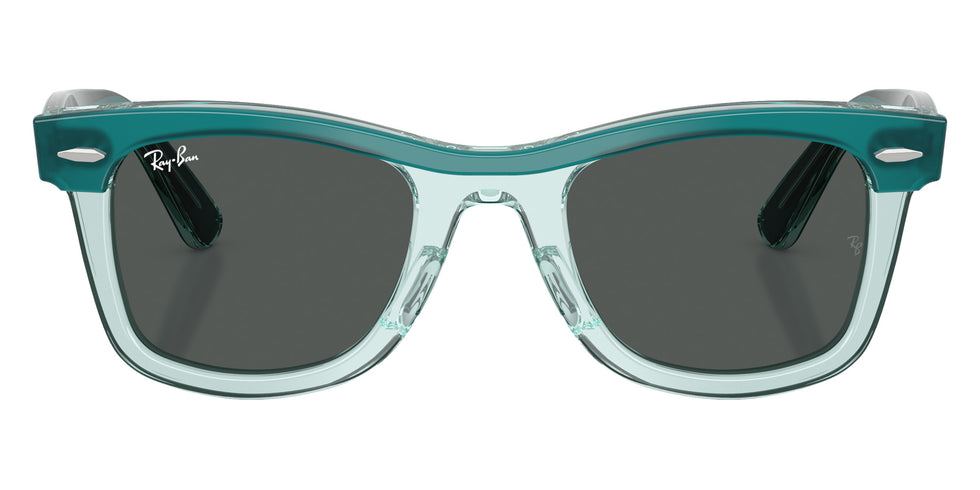 Ray-Ban RB9140S Mini Street Neat 721387 45 - Green Transparent #id:rj9140s721387_s:104100