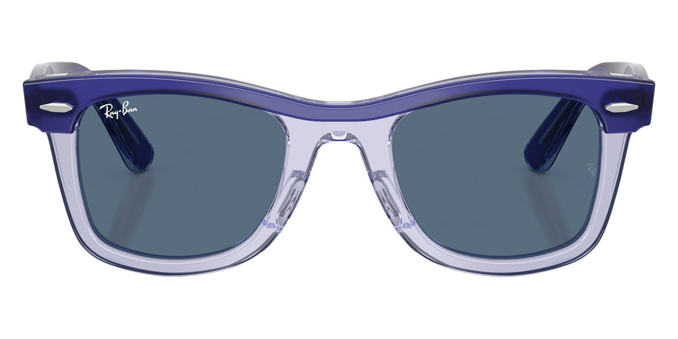 Ray-Ban RB9140SF Mini Street Neat 721280 45 - Blue Transparent #id:rj9140sf721280_s:102100