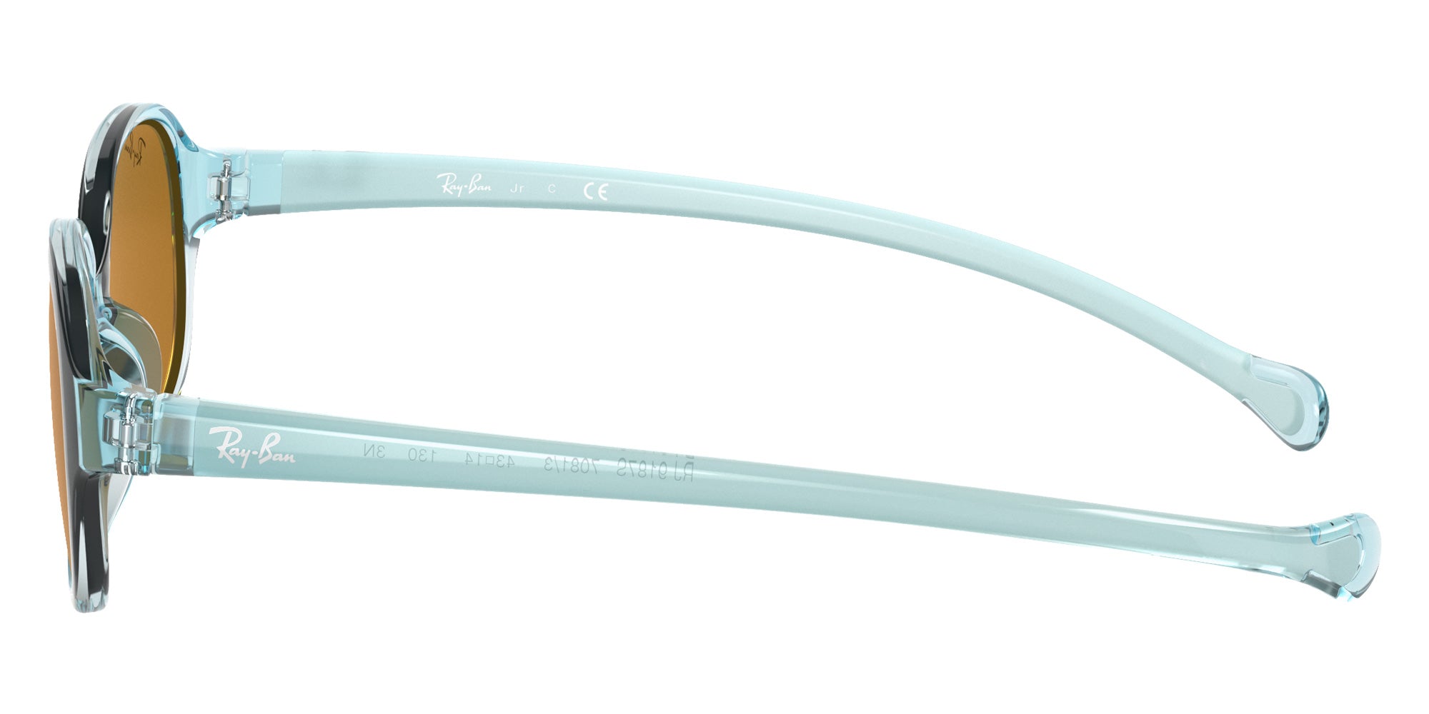 Ray-Ban RB9187S 7081/3 43 - Transparent Light Blue / Brown #id:rj9187s70813_s:100110