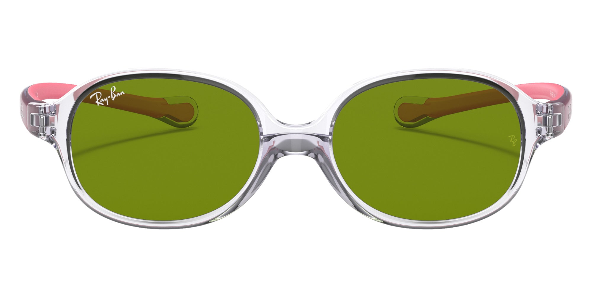 Ray-Ban RB9187S 7082/2 39 - Transparent Light Violet / Green #id:rj9187s70822_s:102100