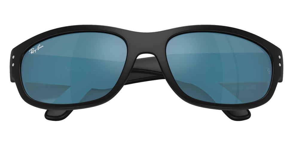 Ray-Ban RB9189S Balorama 100S55 55 - Matte Black / Dark Blue Mirrored Blue #id:rj9189s100s55_s:100125