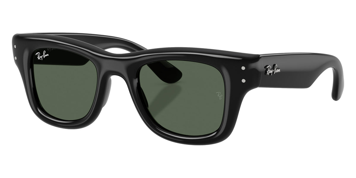 Ray-Ban RB9240S Puffer 100/71 42 - Black / Dark Green #id:rj9240s10071_s:100105