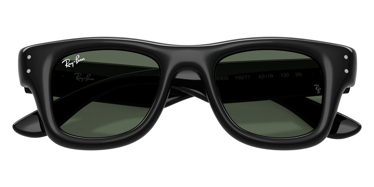 Ray-Ban RB9240S Puffer 100/71 42 - Black / Dark Green #id:rj9240s10071_s:100125