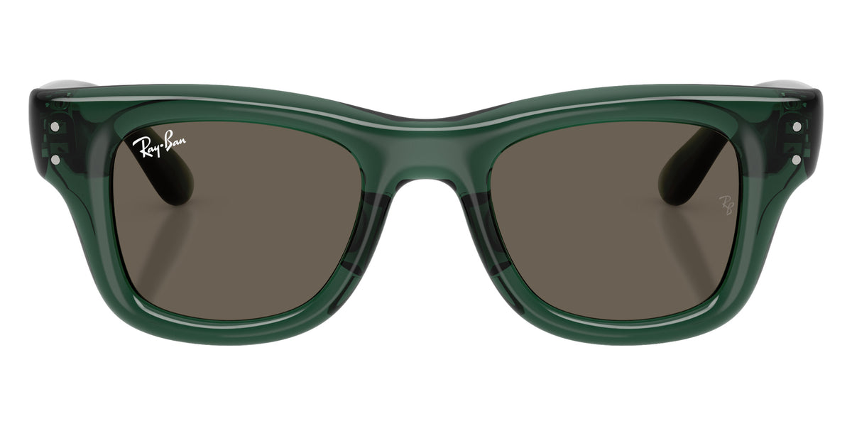 Ray-Ban RB9240S Puffer 7189/3 42 - Transparent Green / Brown #id:rj9240s71893_s:104100