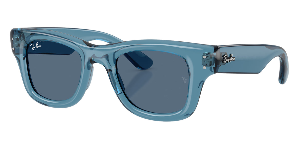 Ray-Ban RB9240S Puffer 722280 42 - Transaprent Blue / Dark Blue #id:rj9240s722280_s:106105