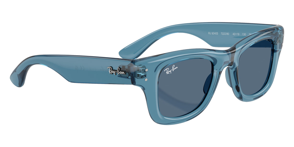 Ray-Ban RB9240S Puffer 722280 42 - Transaprent Blue / Dark Blue #id:rj9240s722280_s:106120
