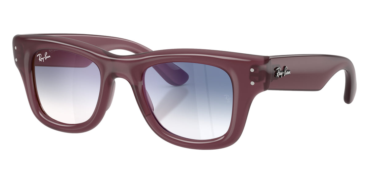 Ray-Ban RB9240S Puffer 7229U0 42 - Transaprent Violet / Clear Gradient Blue Mirrored Red #id:rj9240s7229u0_s:108105