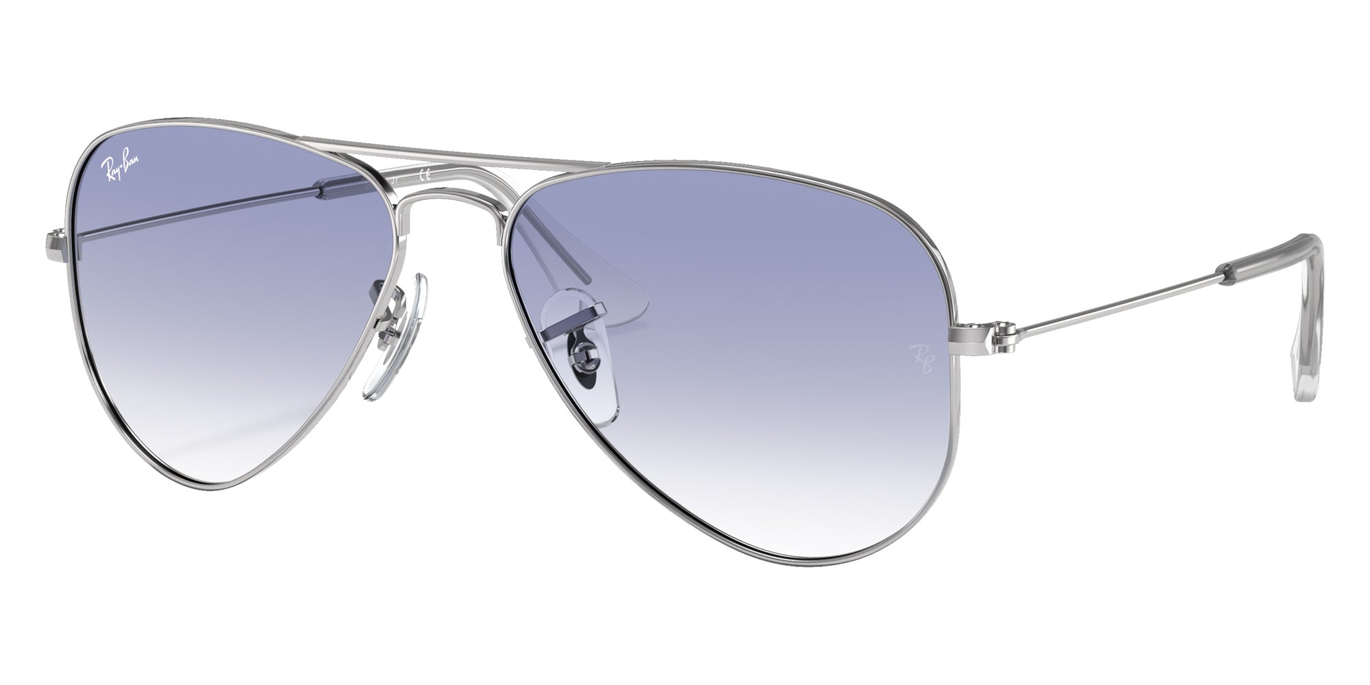 Ray-Ban RB9506S Aviator 212/19 52 - Silver / Clear Gradient Light Blue #id:rj9506s21219_s:102105