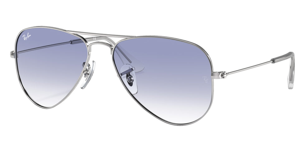 Ray-Ban RB9506S Aviator 212/19 52 - Silver / Clear Gradient Light Blue #id:rj9506s21219_s:102105