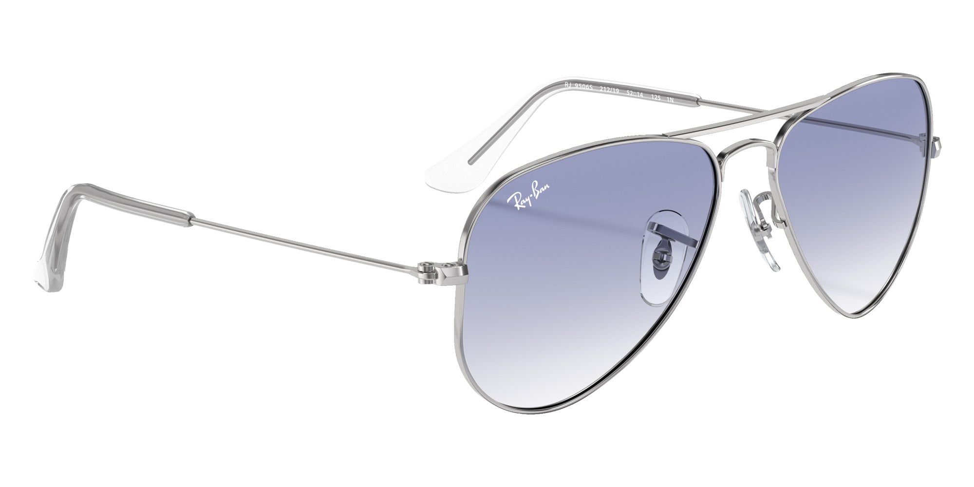 Ray-Ban RB9506S Aviator 212/19 52 - Silver / Clear Gradient Light Blue #id:rj9506s21219_s:102120