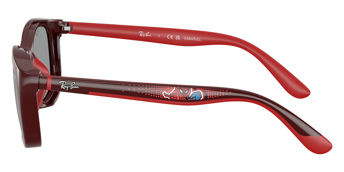 Ray-Ban RB9644S Ray-Ban MARVEL����- Spiderman 7233AI 46 - Dark Red/Rubber Red / Gray Tampo Triangles Silver #id:rj9644s7233ai_s:100110