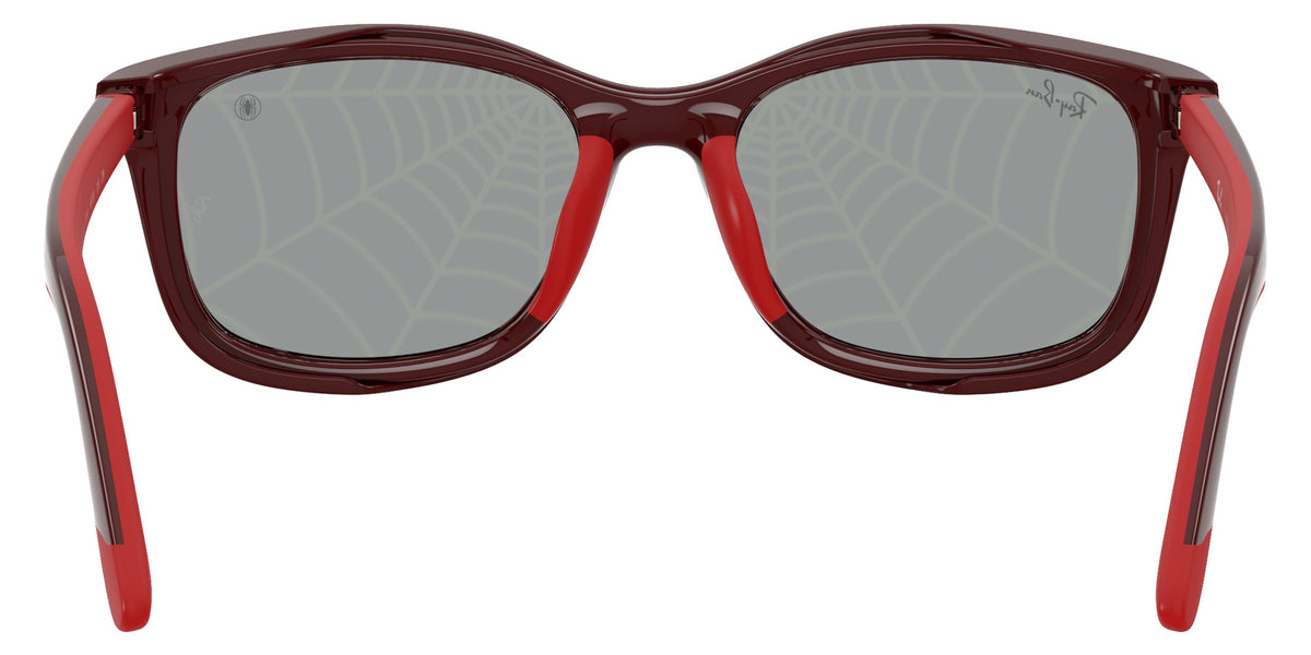 Ray-Ban RB9644S Ray-Ban MARVEL����- Spiderman 7233AI 46 - Dark Red/Rubber Red / Gray Tampo Triangles Silver #id:rj9644s7233ai_s:100115