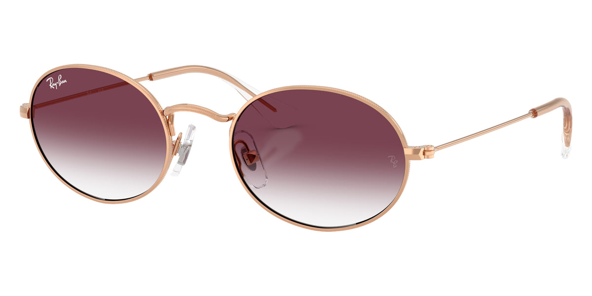 Ray-Ban RB9645S Oval 291/8H 46 - Rosegold / Clear Gradient Dark Violet #id:rj9645s2918h_s:112105