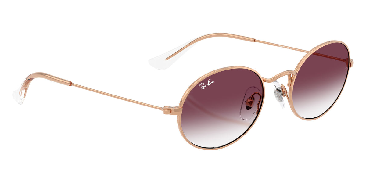 Ray-Ban RB9645S Oval 291/8H 46 - Rosegold / Clear Gradient Dark Violet #id:rj9645s2918h_s:112120
