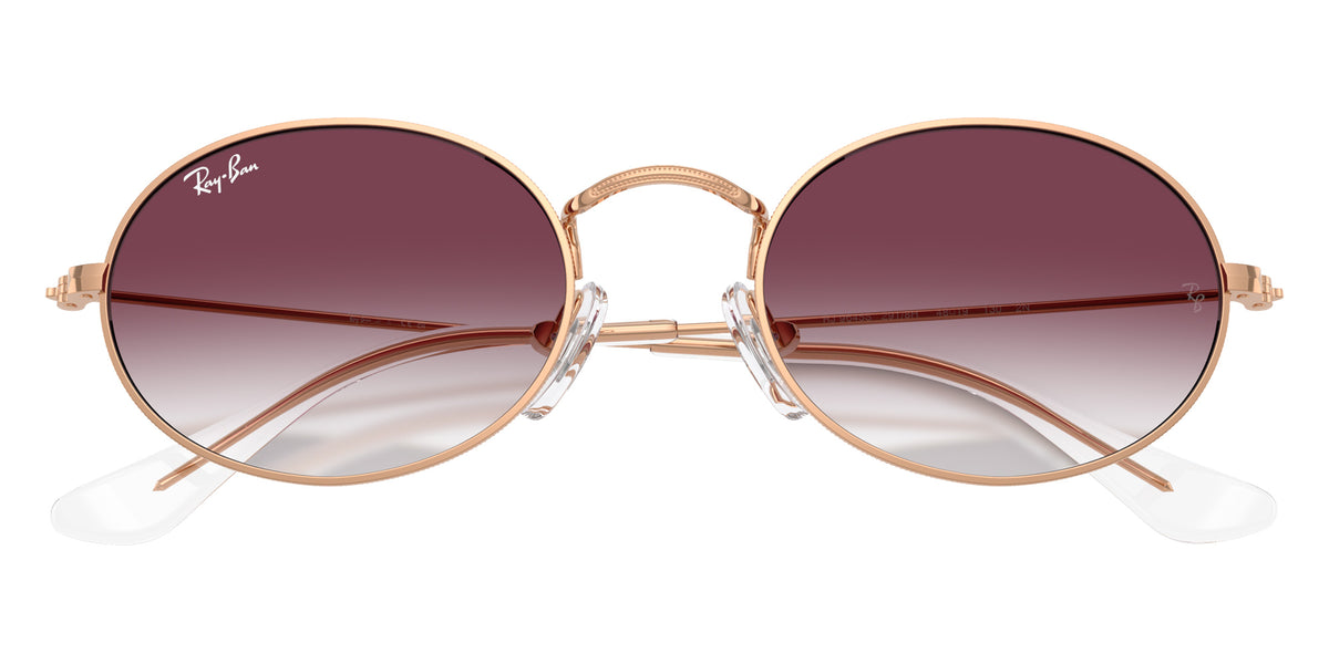 Ray-Ban RB9645S Oval 291/8H 46 - Rosegold / Clear Gradient Dark Violet #id:rj9645s2918h_s:112125