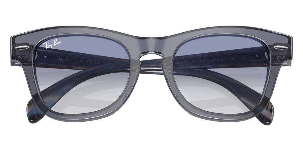 Ray-Ban RB9707S 712819 46 - Transparent Blue / Blue #id:rj9707s712819_s:100125