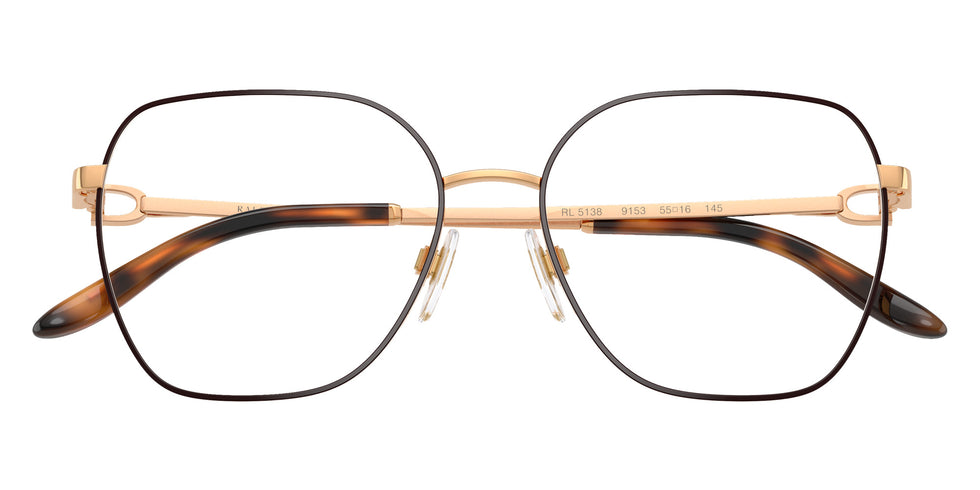 RALPH LAUREN RL5138 9153 53 - Brown/Antique Gold #id:rl51389153_s:108120