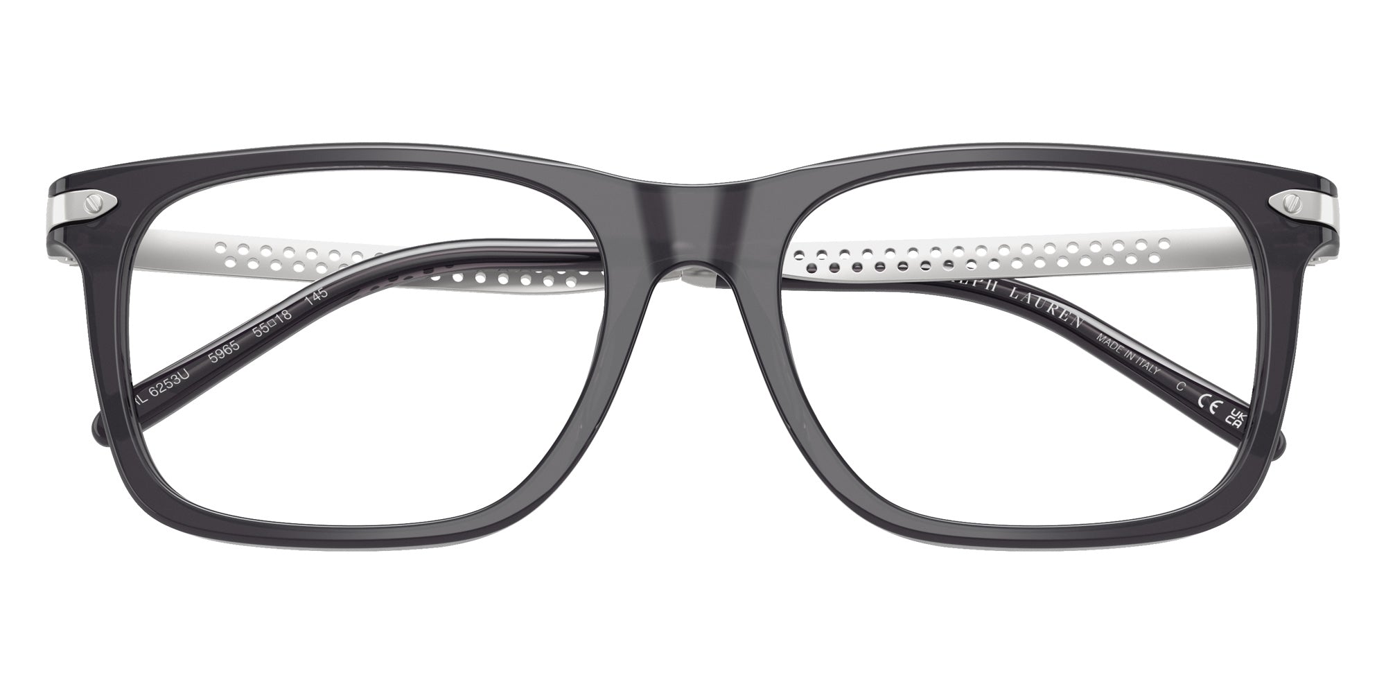 RALPH LAUREN RL6253U 5965 55 - Transparent Dark Gray #id:rl6253u5965_s:100120