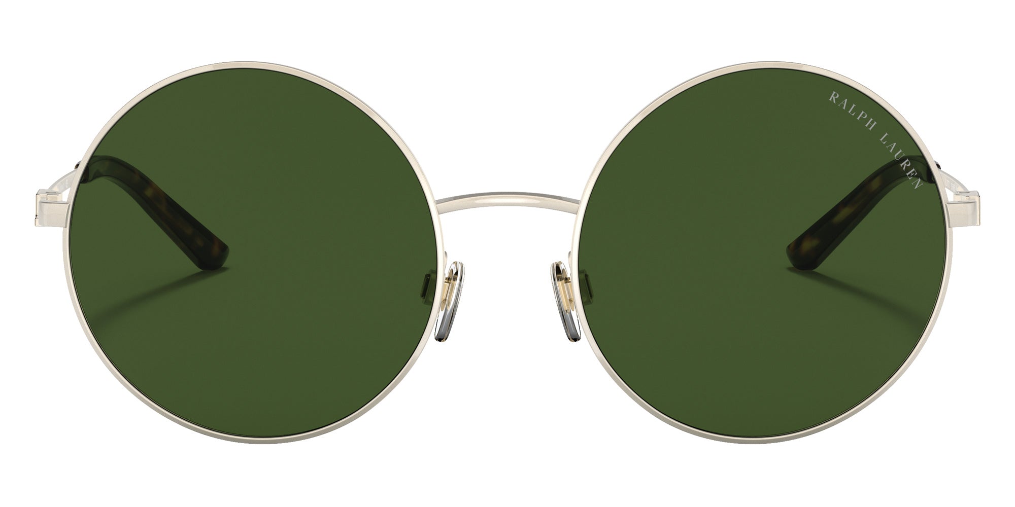 RALPH LAUREN RL7072 931665 55 - Shiny Sanded Pale Gold / Dark Green #id:rl7072931665_s:100100