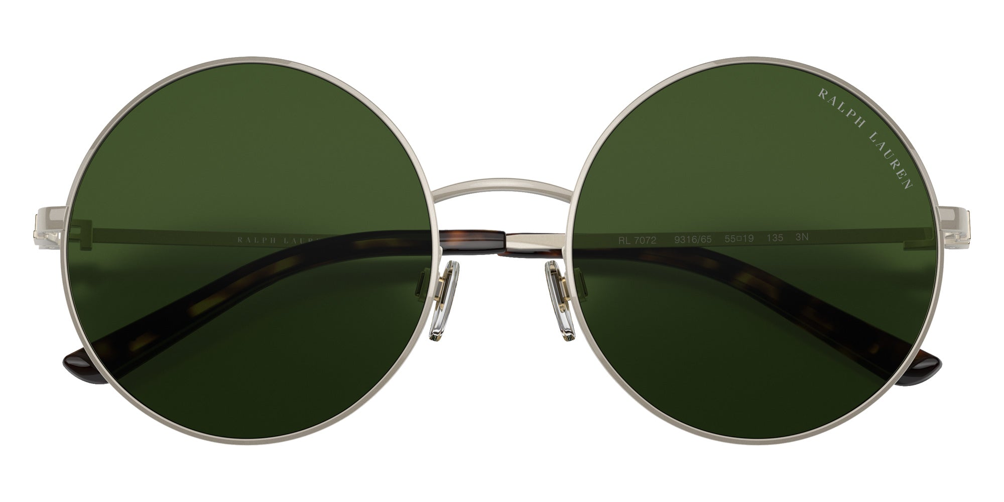 RALPH LAUREN RL7072 931665 55 - Shiny Sanded Pale Gold / Dark Green #id:rl7072931665_s:100120