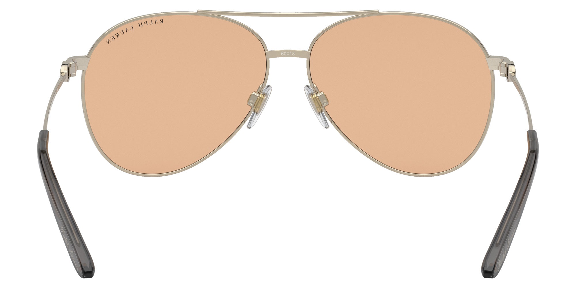 RALPH LAUREN RL7077 The Andie 9316/3 60 - Shiny Pale Gold / Dark Brown #id:rl707793163_s:100115