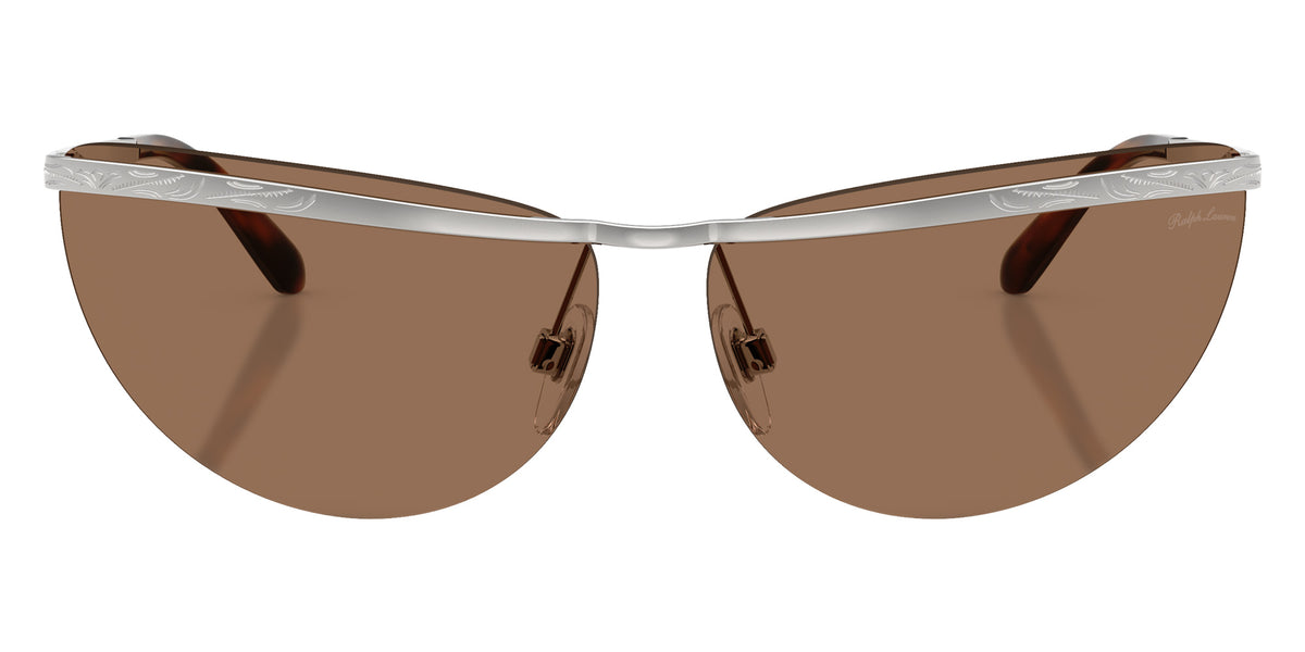 RALPH LAUREN RL7097 900173 68 - Shiny Silver / Dark Brown #id:rl7097900173_s:100100