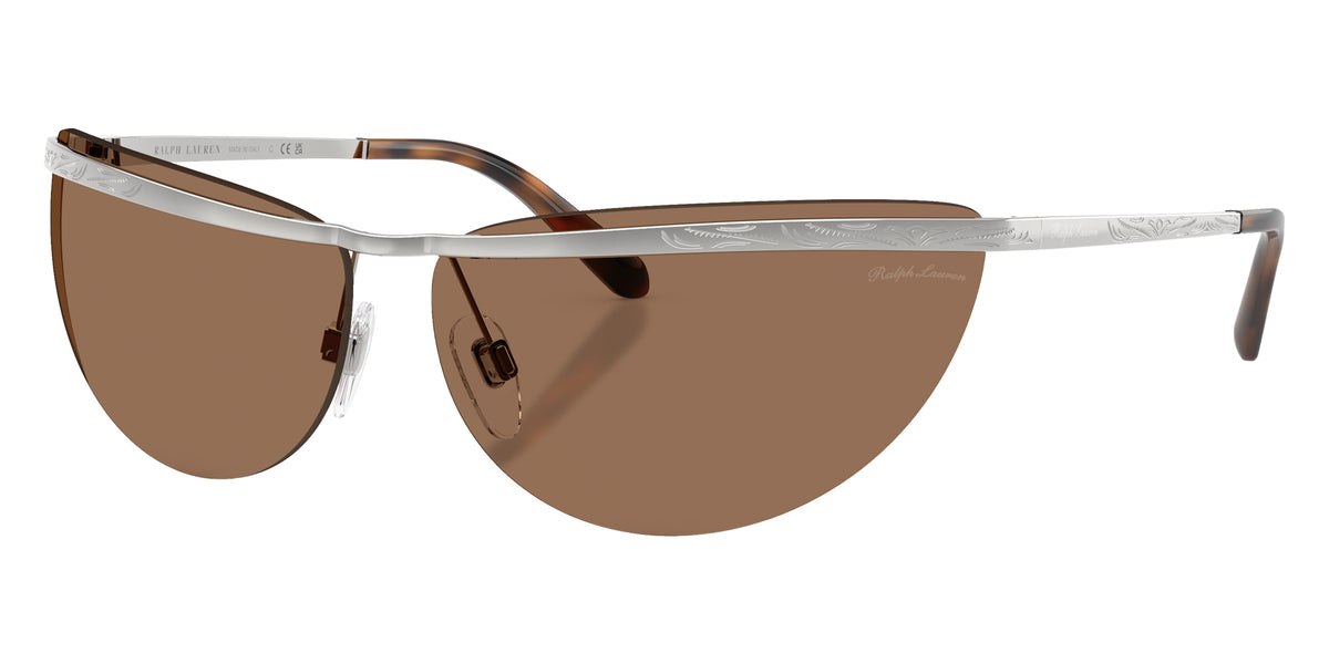 RALPH LAUREN RL7097 900173 68 - Shiny Silver / Dark Brown #id:rl7097900173_s:100105