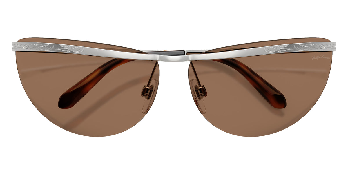 RALPH LAUREN RL7097 900173 68 - Shiny Silver / Dark Brown #id:rl7097900173_s:100120
