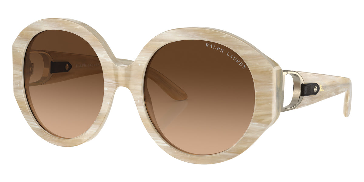 RALPH LAUREN RL8188Q 608474 56 - Cream Horn / Gradient Brown #id:rl8188q608474_s:100105