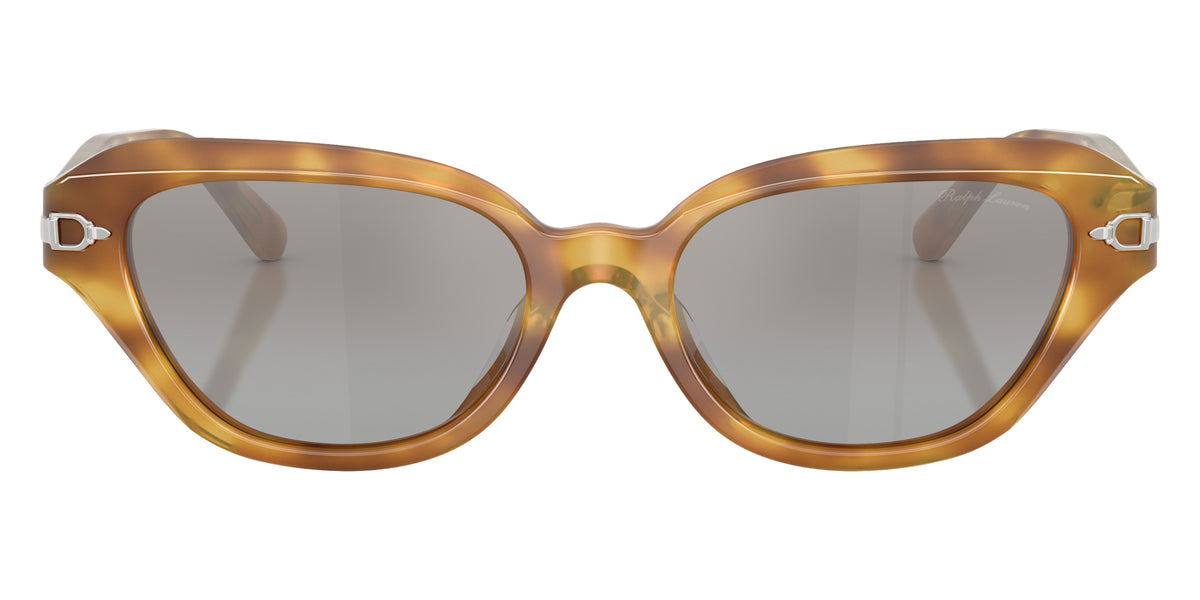RALPH LAUREN RL8244U 61856V 53 - Shiny Tortoise Light Brown / Light Gray Mirrored Gradient Sil #id:rl8244u61856v_s:106100