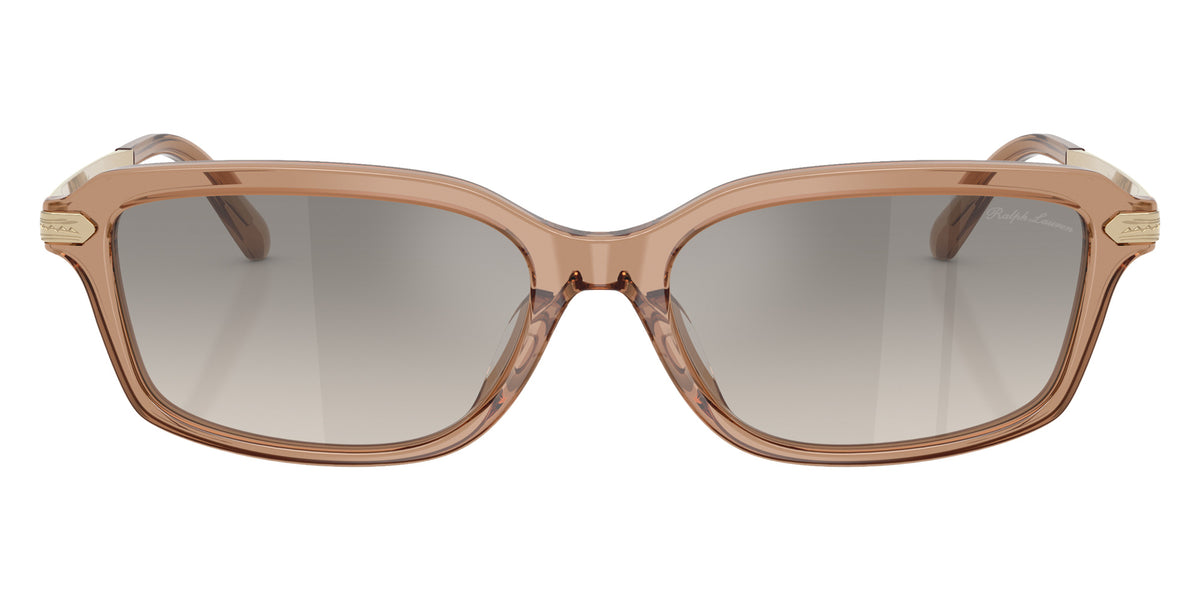 RALPH LAUREN RL8245U 637708 55 - Transparent Dusty Brown / Gray Gradient Flash Mirrored #id:rl8245u637708_s:104100