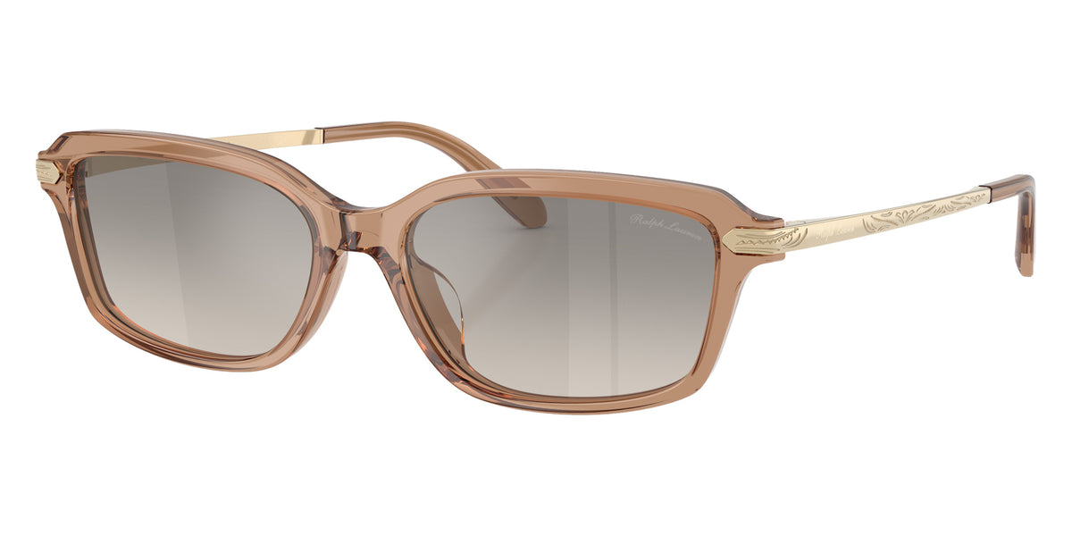 RALPH LAUREN RL8245U 637708 55 - Transparent Dusty Brown / Gray Gradient Flash Mirrored #id:rl8245u637708_s:104105