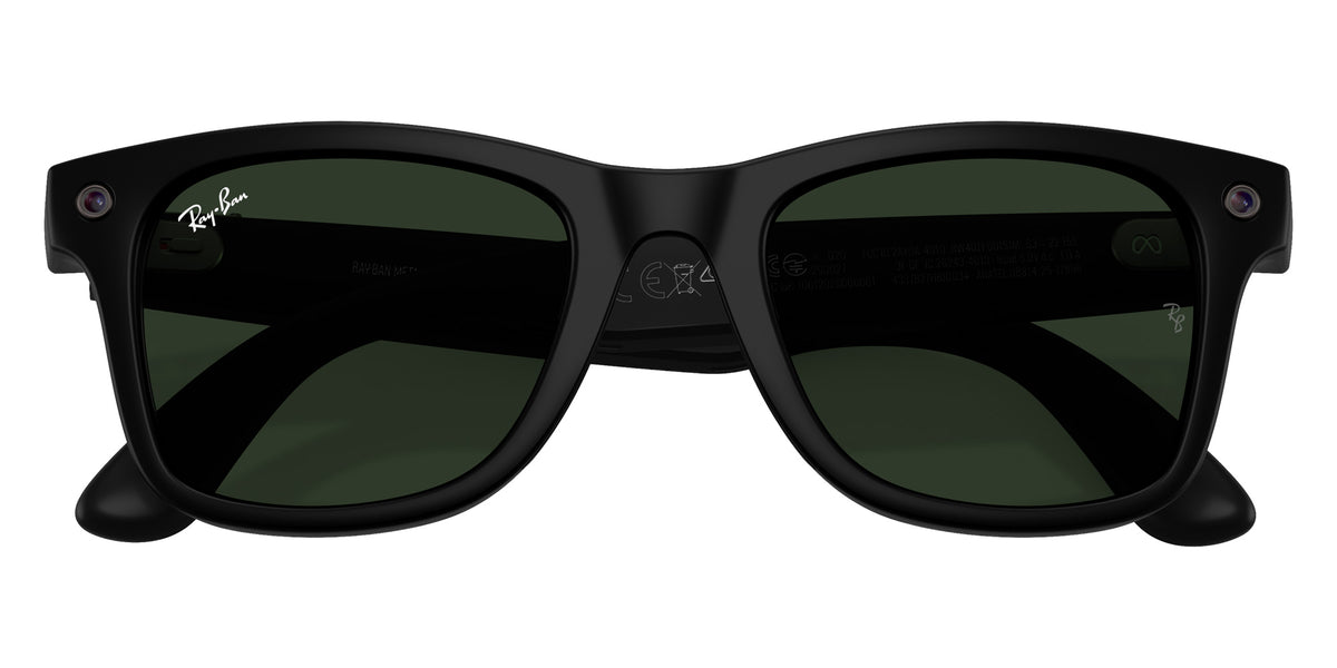 Ray-Ban META Wayfarer Gen 3 RW4011 601S1M 50 - Black / Clear/Green Transitions #id:rw4011601s1m_s:108135