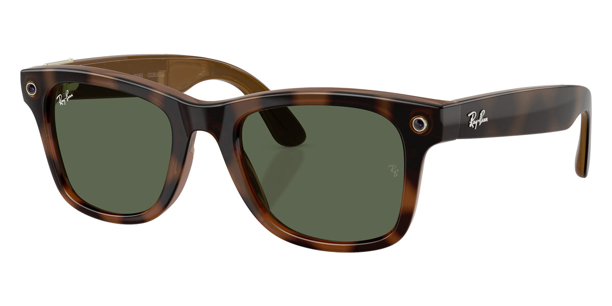 Ray-Ban META Wayfarer Gen 3 RW4011 690571 50 - Havana / G-15 Green #id:rw4011690571_s:120105
