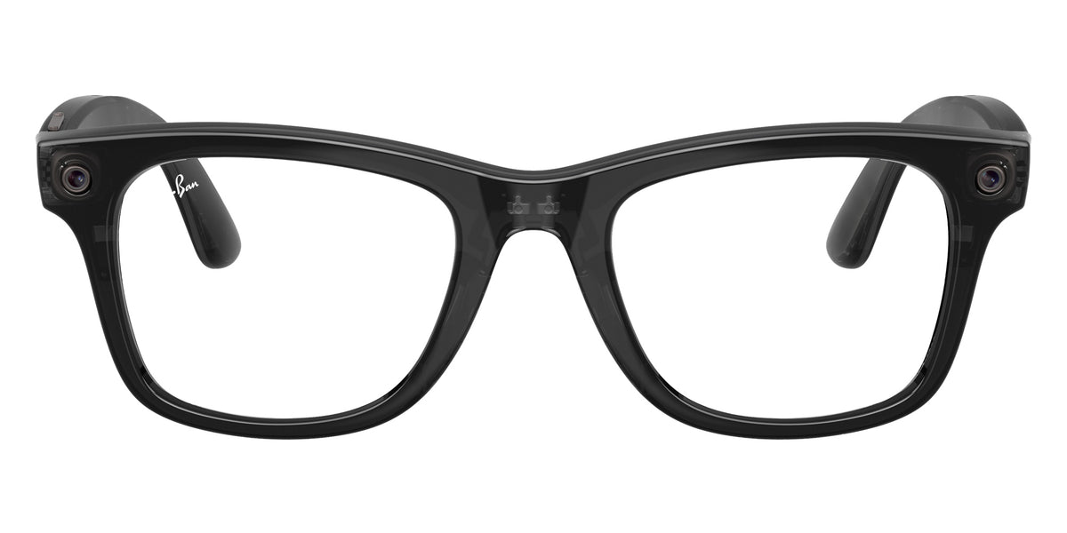Ray-Ban META Wayfarer Gen 3 RW4011 690680 50 - Transparent Black / Clear/Aquamarine Transitions #id:rw4011690680_s:124105