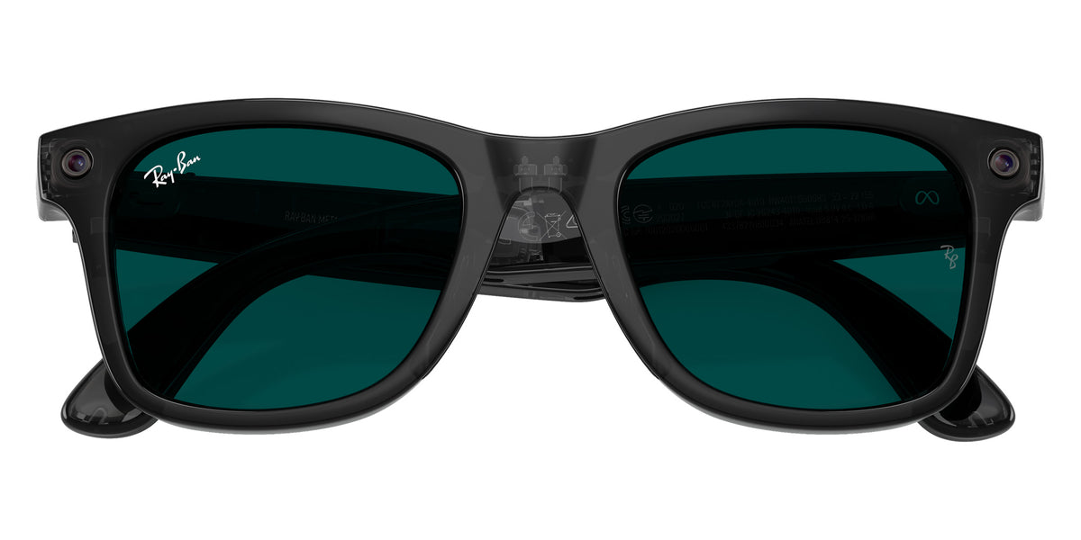 Ray-Ban META Wayfarer Gen 3 RW4011 690680 50 - Transparent Black / Clear/Aquamarine Transitions #id:rw4011690680_s:124135