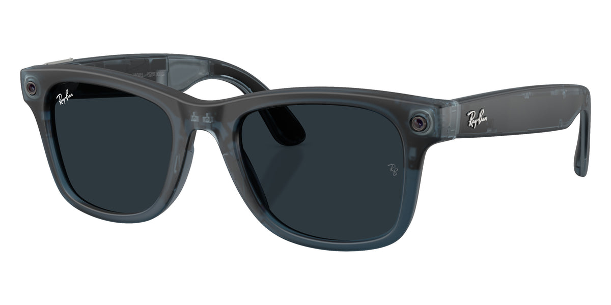 Ray-Ban META Wayfarer Gen 3 RW4011 69211Z 50 - Transparent Ocean Blue / Clear/Gray Transitions #id:rw401169211z_s:128110