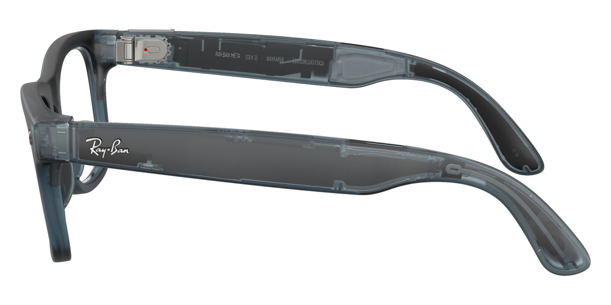 Ray-Ban META Wayfarer Gen 3 RW4011 69211Z 50 - Transparent Ocean Blue / Clear/Gray Transitions #id:rw401169211z_s:128120