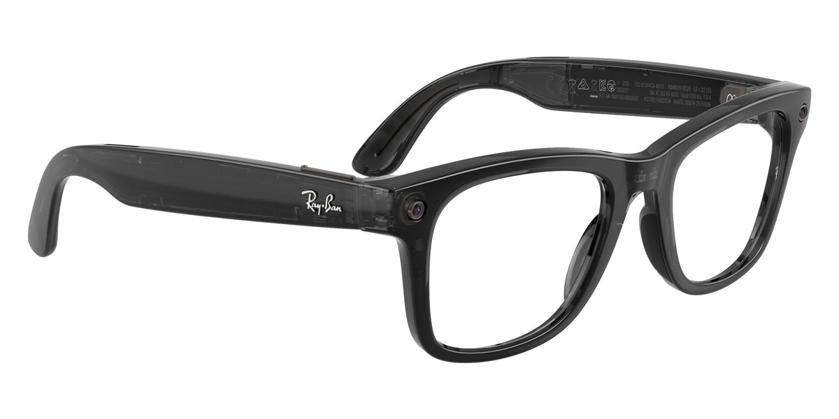 Ray-Ban META Wayfarer Gen 3 RW4011V 8526 50 - Transparent Black #id:rw4011v8526_s:108120