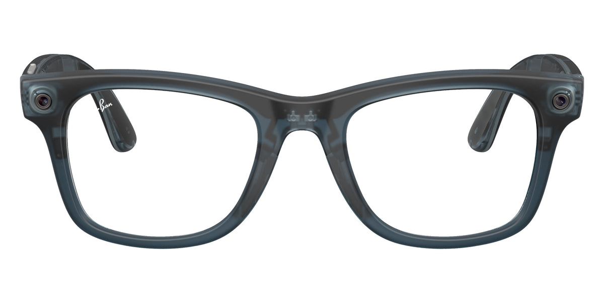 Ray-Ban META Wayfarer Gen 3 RW4011V 8555 50 - Transparent Ocean Blue #id:rw4011v8555_s:116100