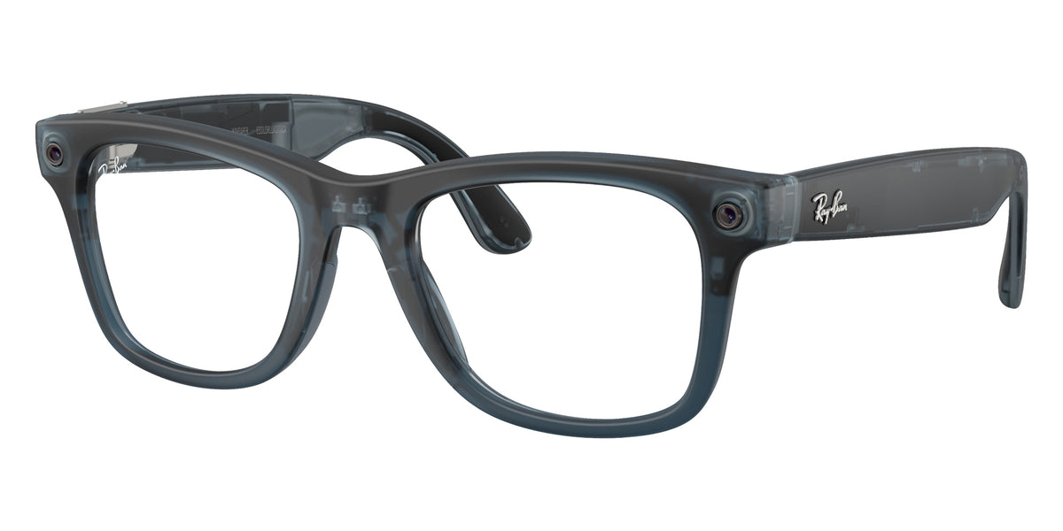 Ray-Ban META Wayfarer Gen 3 RW4011V 8555 50 - Transparent Ocean Blue #id:rw4011v8555_s:116105