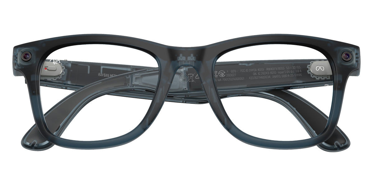 Ray-Ban META Wayfarer Gen 3 RW4011V 8555 50 - Transparent Ocean Blue #id:rw4011v8555_s:116125