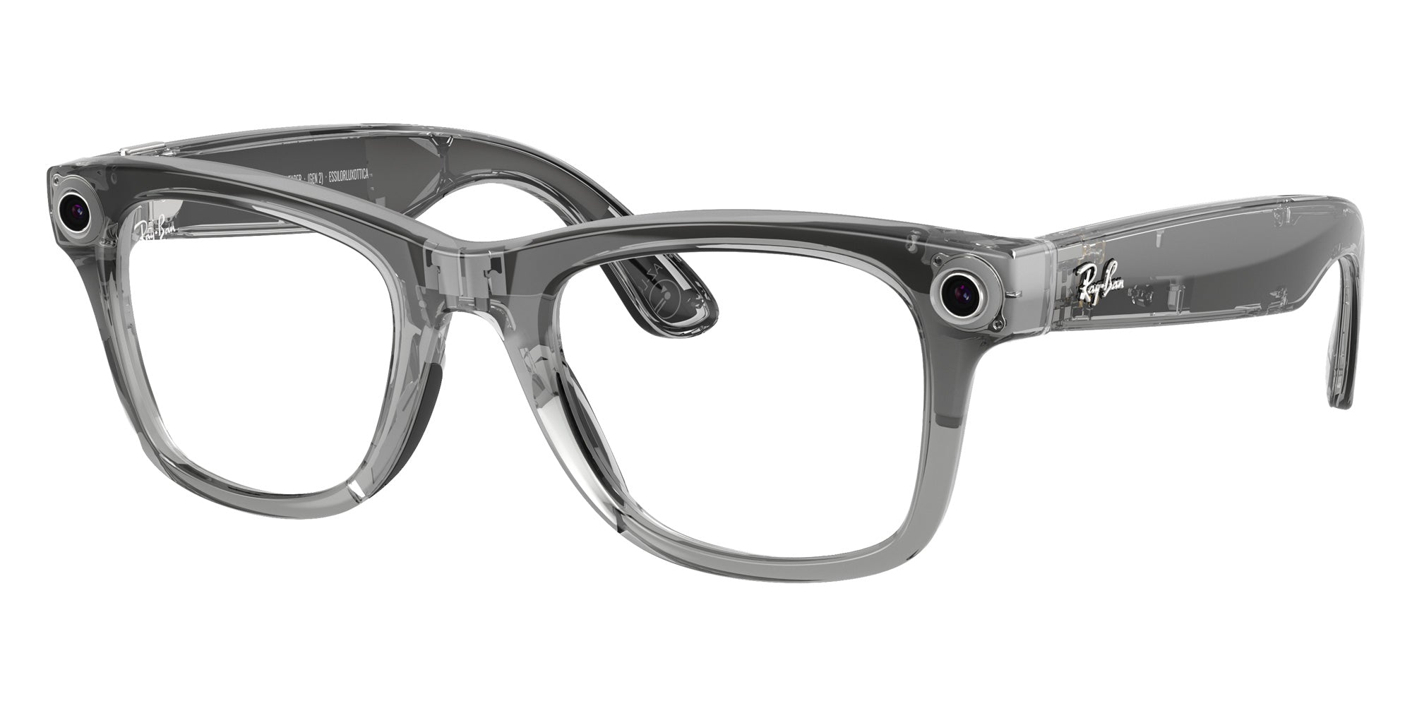 Ray-Ban META Wayfarer Gen 2 RW4012 6840MF 50 - Transparent Gray #id:rw40126840mf_s:100110