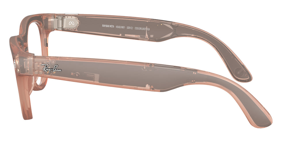 Ray-Ban META Headliner Gen 2 RW4013 68901Z 50 - Matte Peach #id:rw401368901z_s:100110
