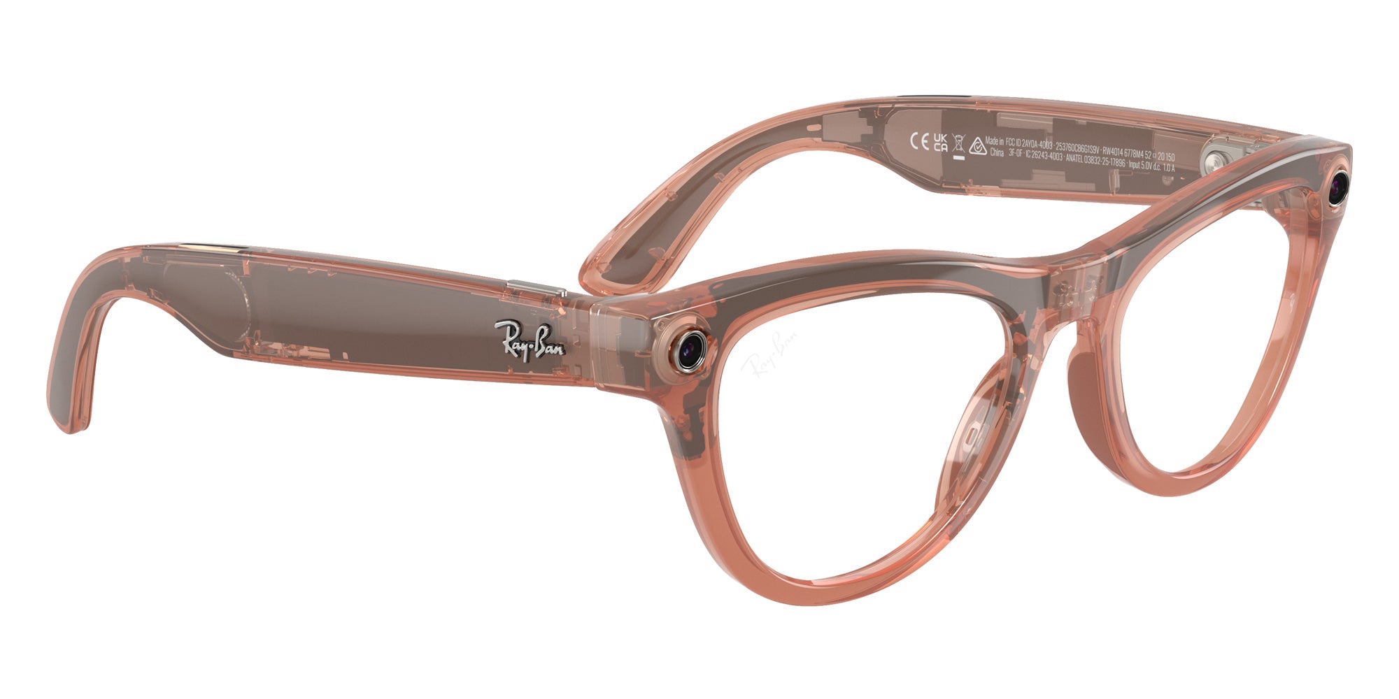 Ray-Ban META Skyler Gen 2 RW4014 6778M4 52 - Peach #id:rw40146778m4_s:100125