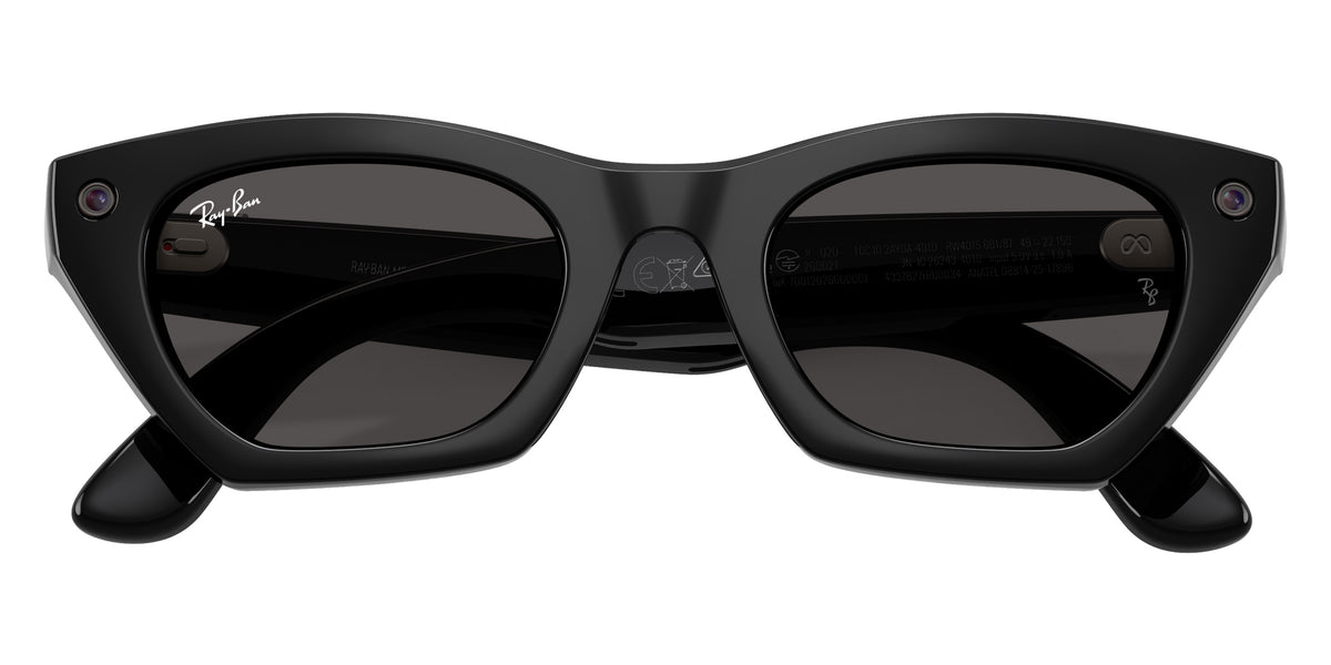 Ray-Ban META Zena Gen 3 RW4015 601/87 49 - Black / Gray #id:rw401560187_s:102125
