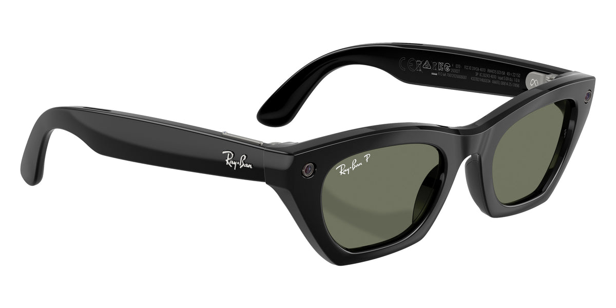 Ray-Ban META Zena Gen 3 RW4015 601/9A 49 - Black / Green Polarized #id:rw40156019a_s:104120