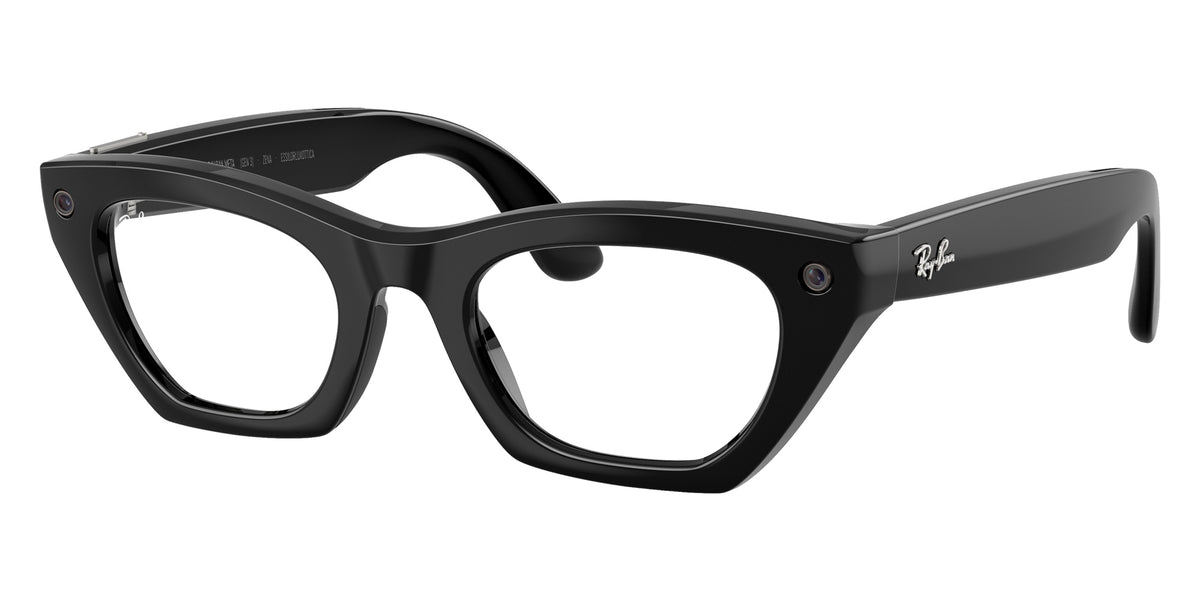 Ray-Ban META Zena Gen 3 RW4015 601/SB 49 - Black / Clear Blue-Violet Light Filter #id:rw4015601sb_s:106105